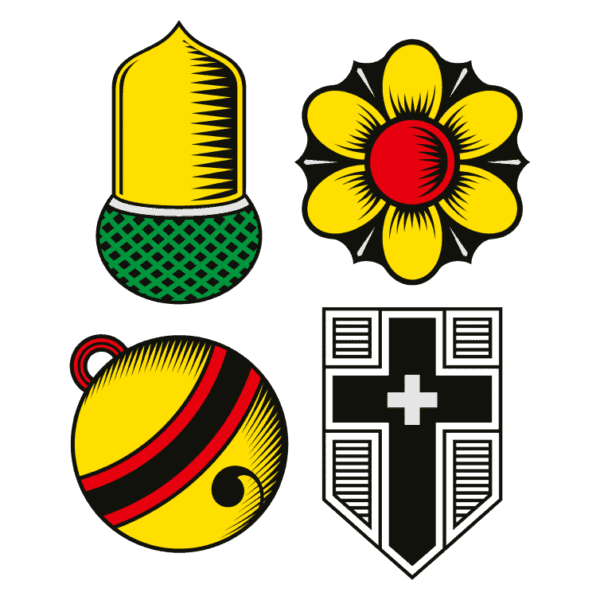 Jasssymbole Schweizer Jass