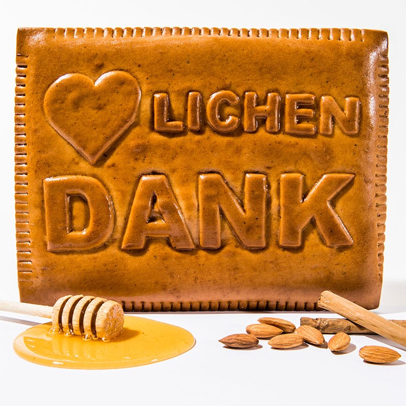 Leibacher Honig-Biber gross mit Herzlichen Dank Sujet