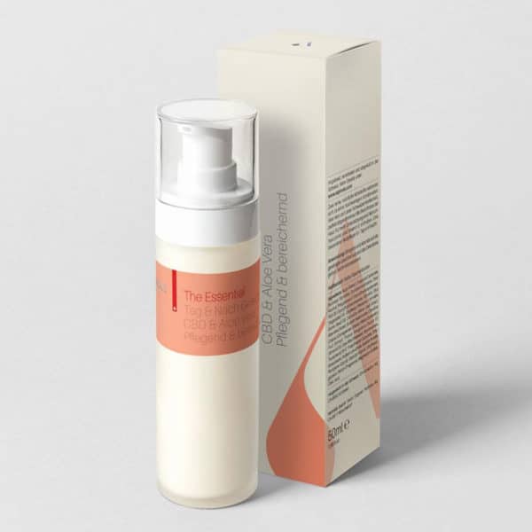 The Essential Tages und Nachtcreme in hoher Flasche
