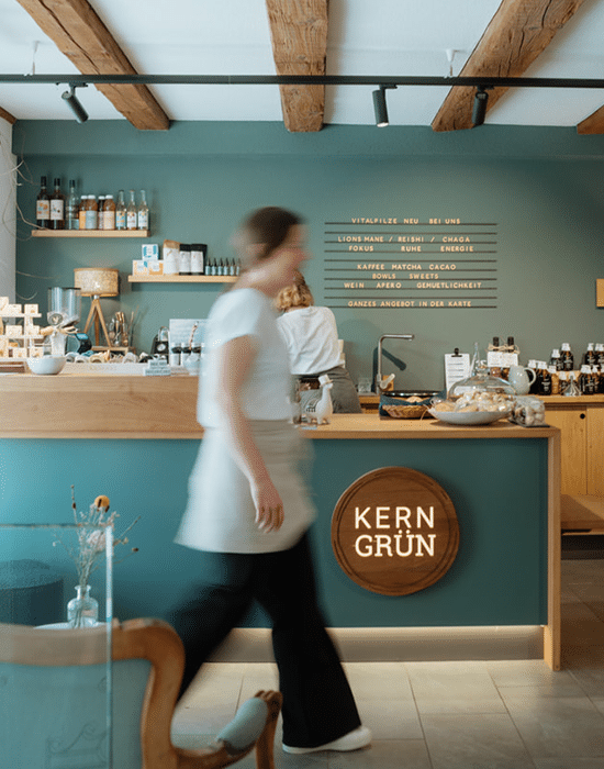 Ladenimpression bei KernGrün